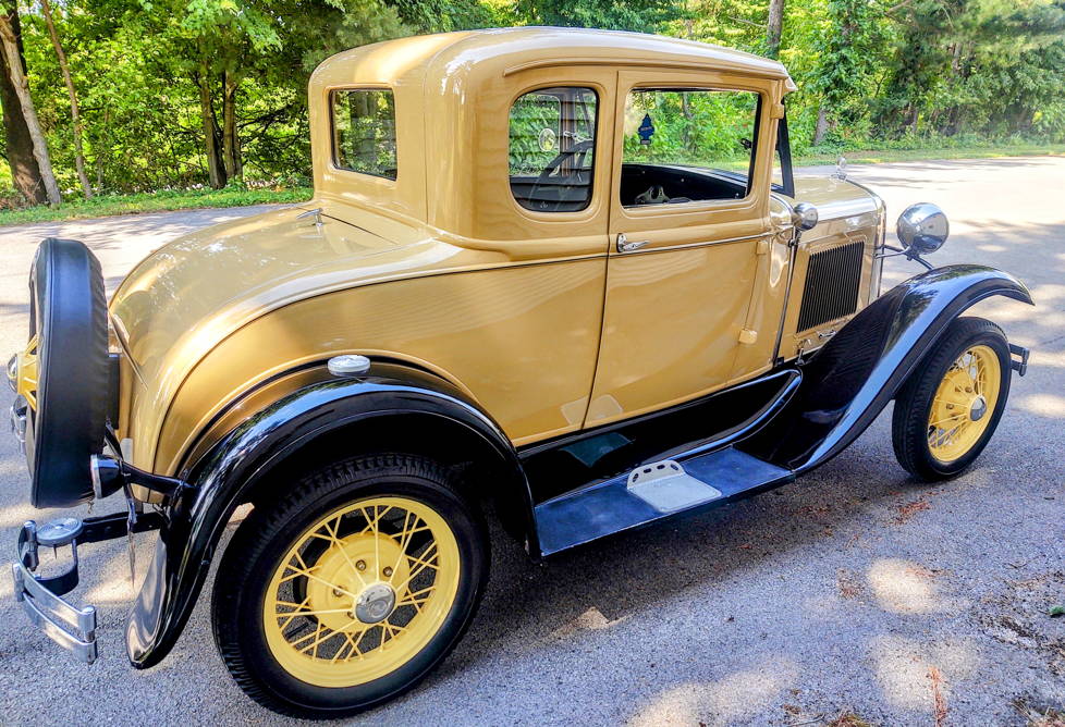 1931 ford model a coupe vehicle history image 2