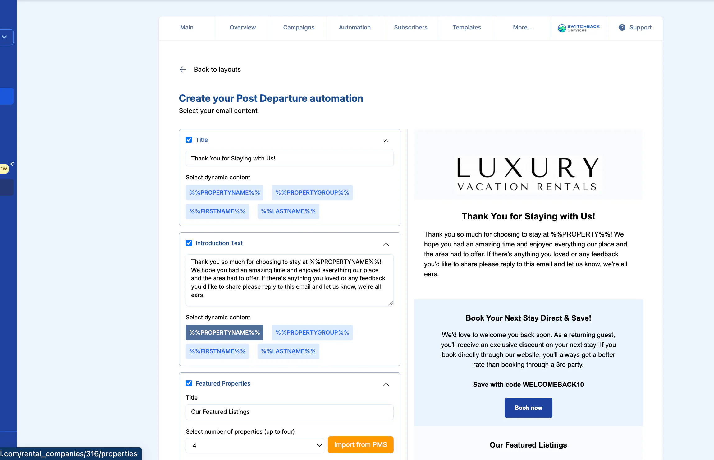 Screenshot image