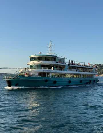 Peaceful cruise along the historic Bosphorus Strait