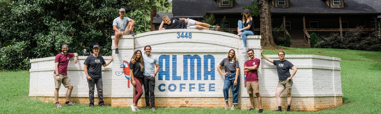 Alma Coffee team