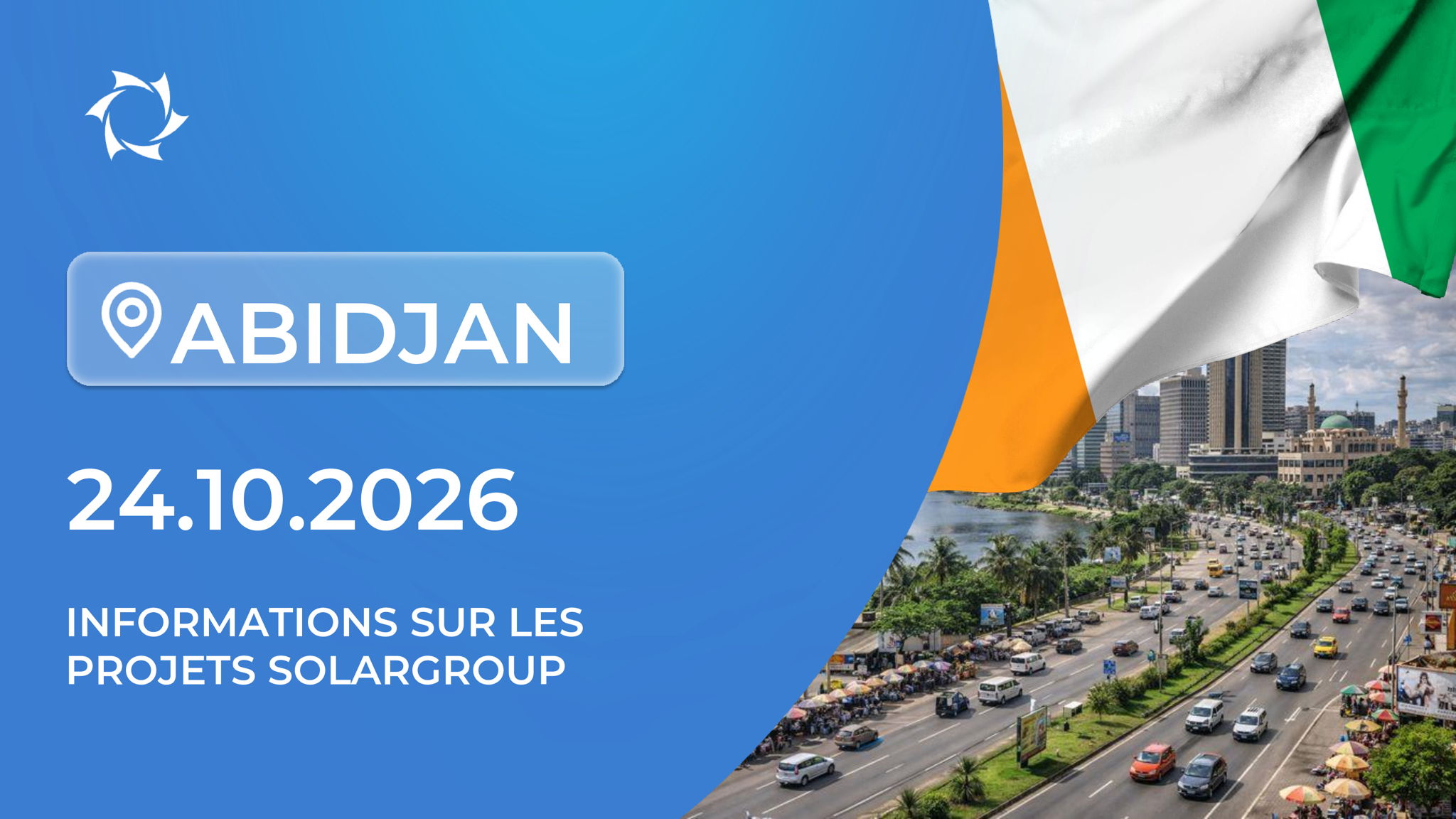 Informations sur les projets SOLARGROUP à Abidjan (Côte d'Ivoire)