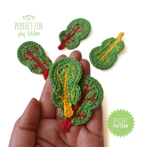 BIETENGROENTEN Haakpatroon PDF - Voedselpatroon Amigurumi Plant Haakgroenten Pretend Voedselpatroon Haakplanten Miniatuurvoedsel