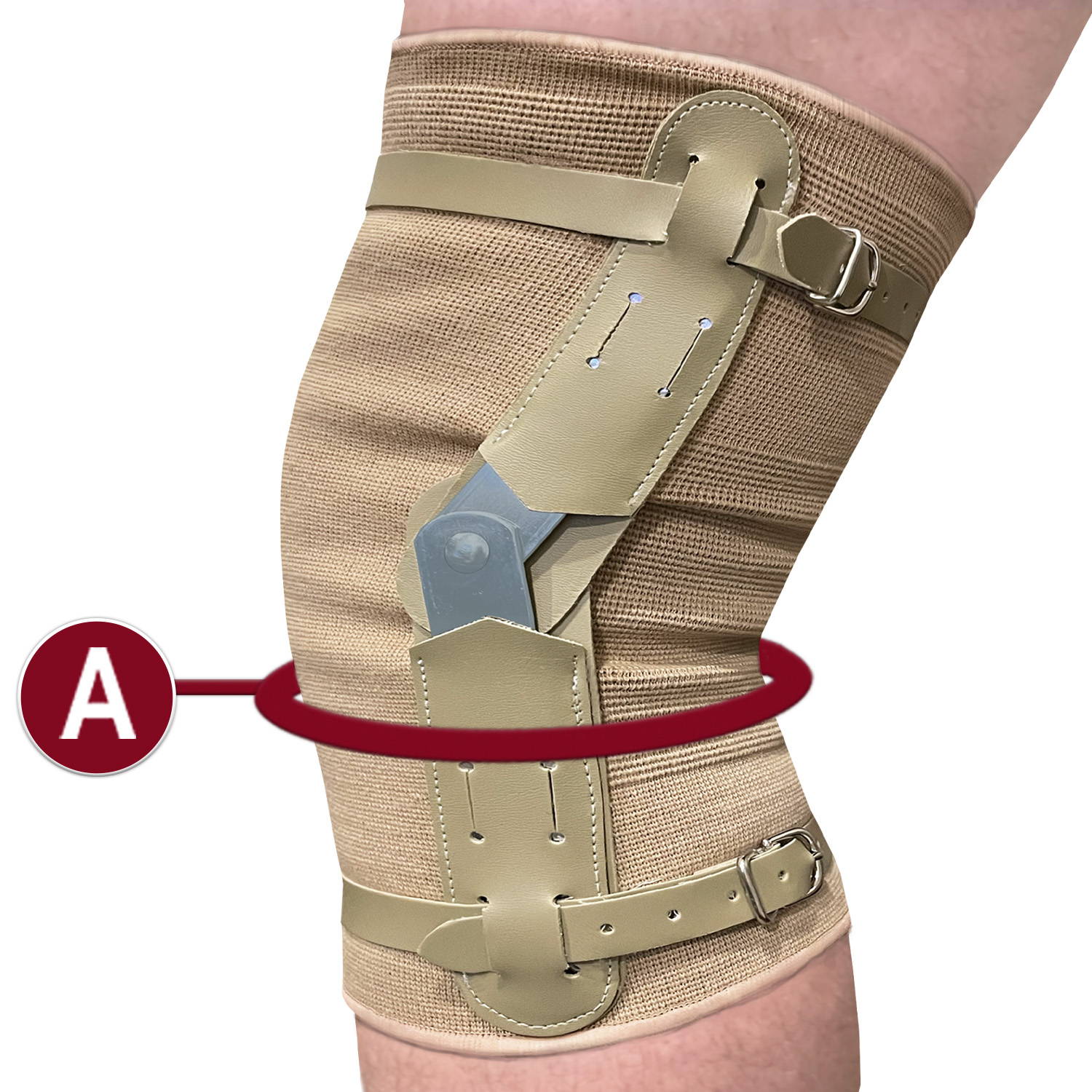 KNEE BRACE MEASUREMENT LOCATION