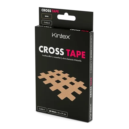 Cross Tape 36 x 29 mm Beige