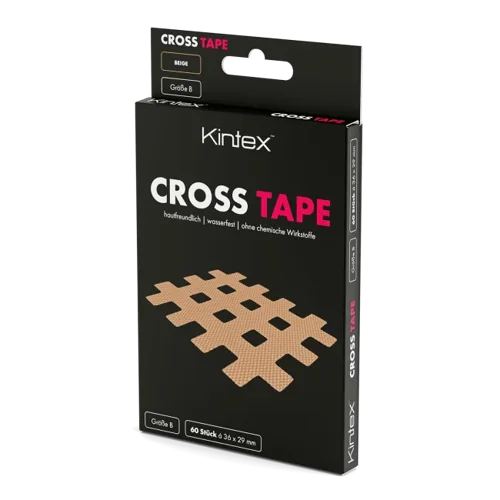 Cross Tape 36 x 29 mm Beige