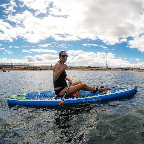 Feath-R-Lite paddle board in Ontario