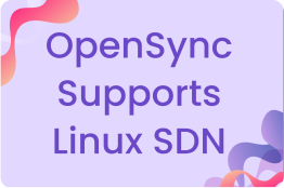 Opensync supports linux