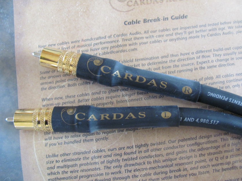 Cardas Audio Golden Reference RCA 1M interconnect *NEW*