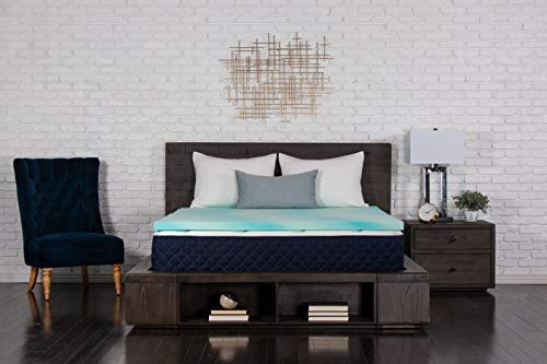 Dreamfoam Bedding 2 Gel Swirl Memory Foam Mattress Topper Vs