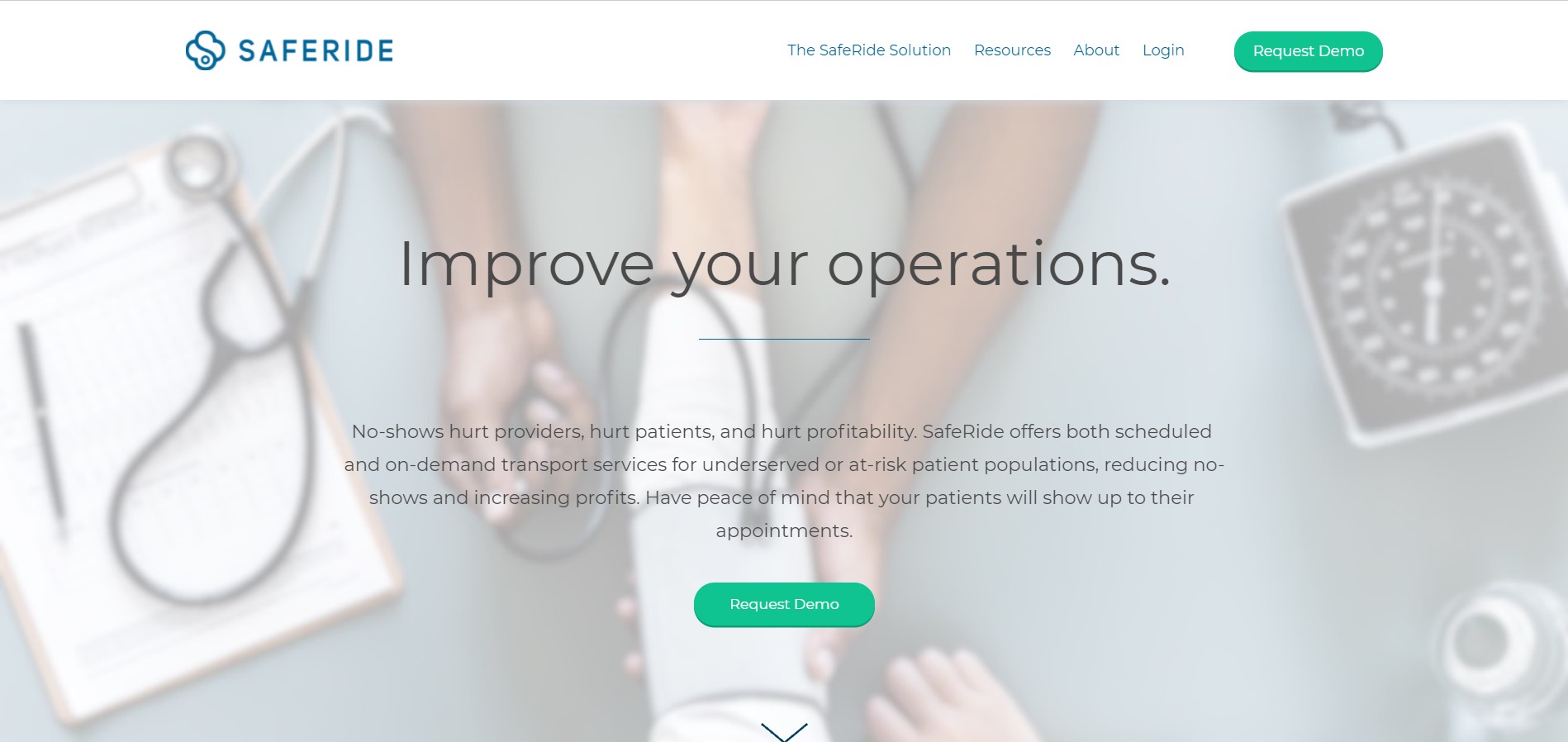 SafeRide Health product / service