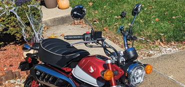 2020 HONDA MONKEY motorcycle for rent near Burke, VA