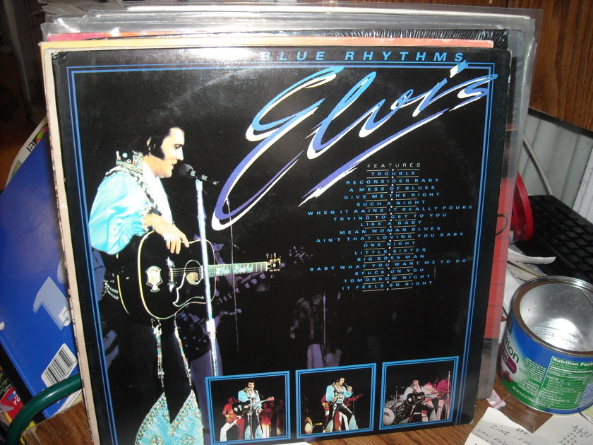 Elvis Presley - Blue Rhythms Everest Records 2 LP Set (c)