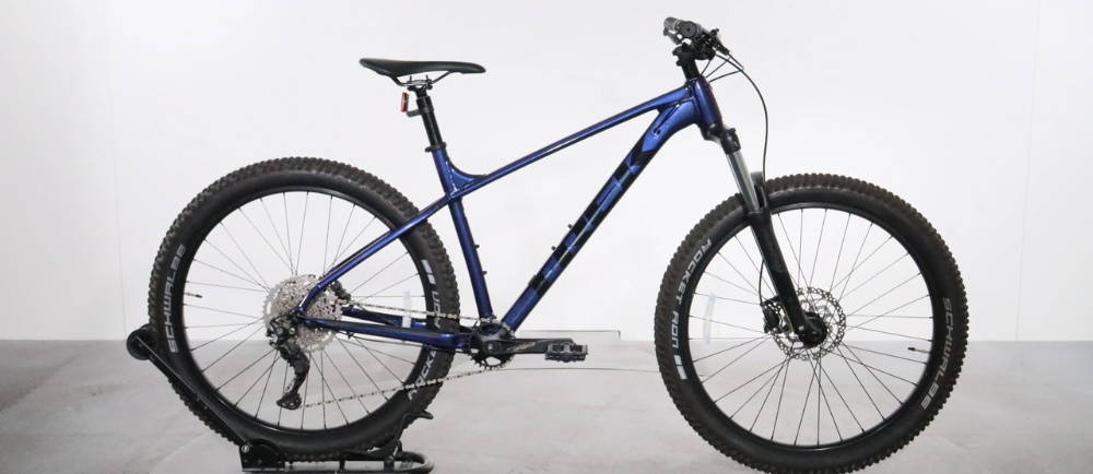 a Trek Roscoe mountain bike