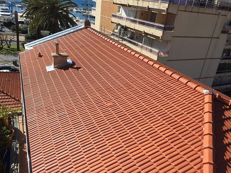 Réfection de la couverture de la Chapelle Saint-Laurent à Menton — photo 3 sur 10 — CEG TOITURE