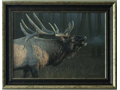 Canvas Elk Print