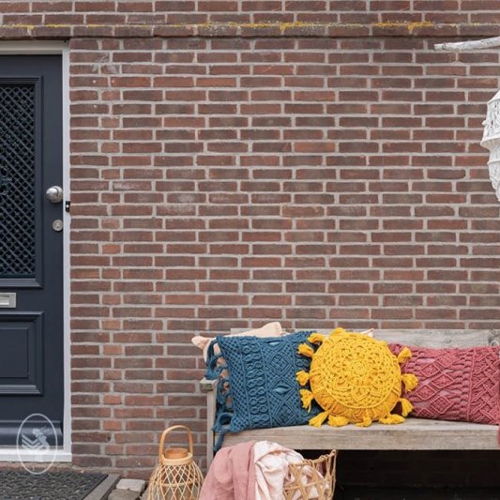 Gratis Haakpatroon voor 'Angel Falls Macramé Kussen'