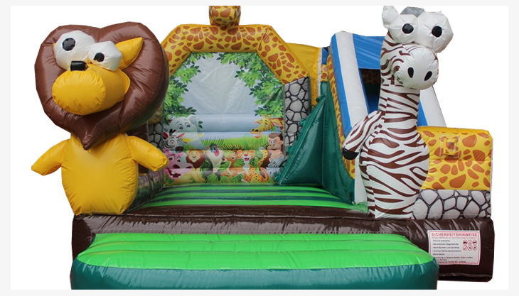 dschungel tiere huepfburg