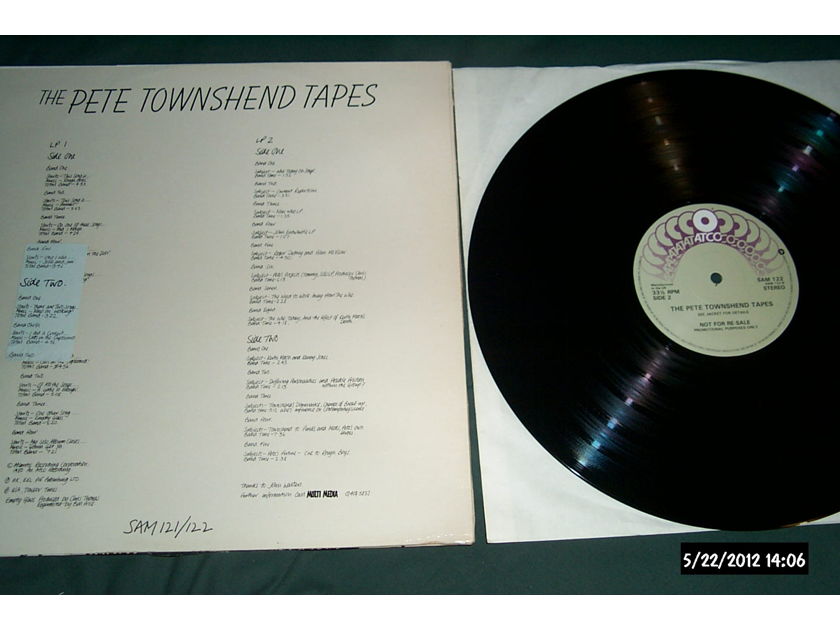 Pete Townshend - Pete Townshend Tapes 2 lp nm