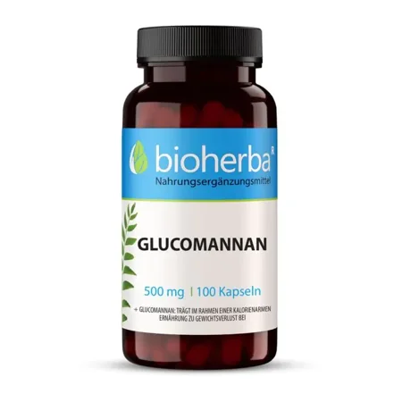 Glucomannan 500 mg 100 Kapseln
