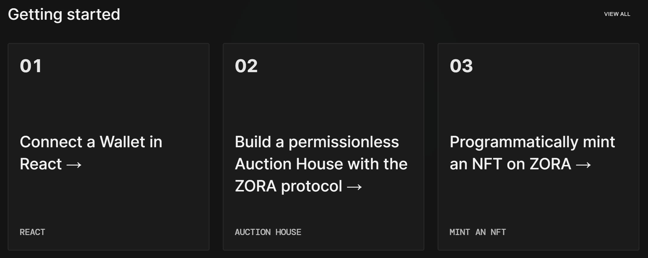 Zora product / service