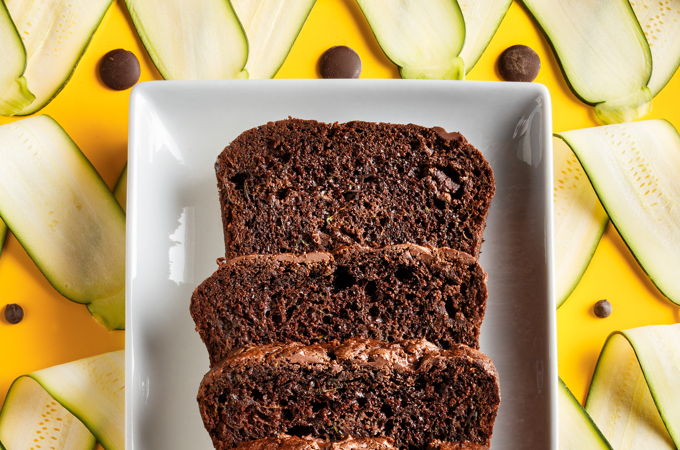 Double Chocolate Zucchini Bread