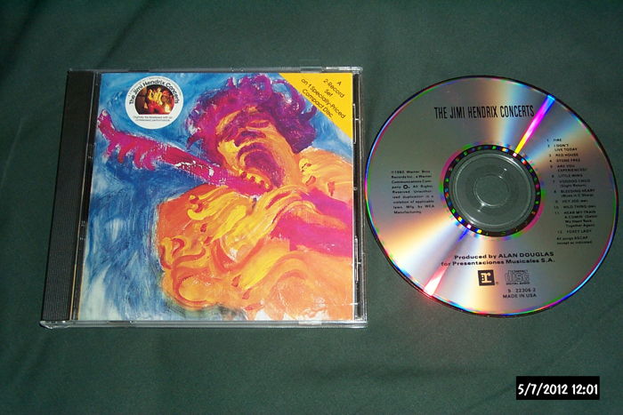 Jimi Hendrix - The Jimi Hendrix concerts rare cd nm