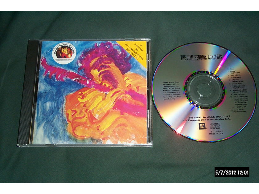 Jimi Hendrix - The Jimi Hendrix concerts rare cd nm