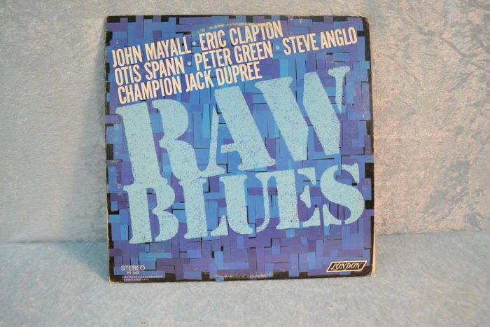 RAW BLUES - "Various Artists: Peter Green Eric Clapton ...