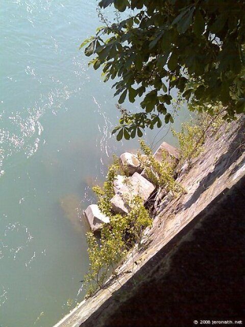 Fleuve Aar à Berne 3 - juin 2006