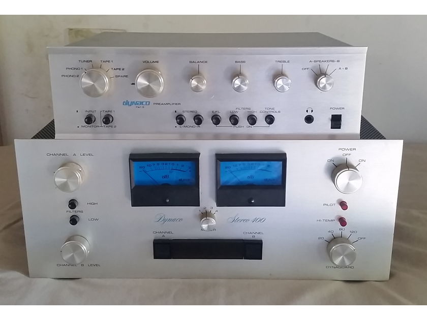 Dynaco Stereo 400 & Preamplifier Pat-5
