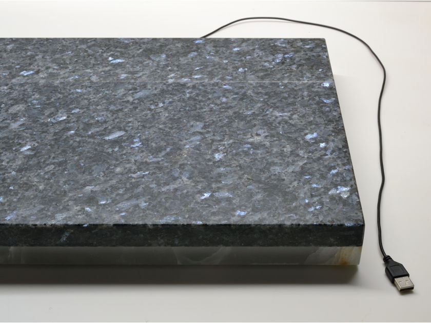Platform Blue Pearl 14.5"x18"x1.5" Devices Stone Isolation Platform
