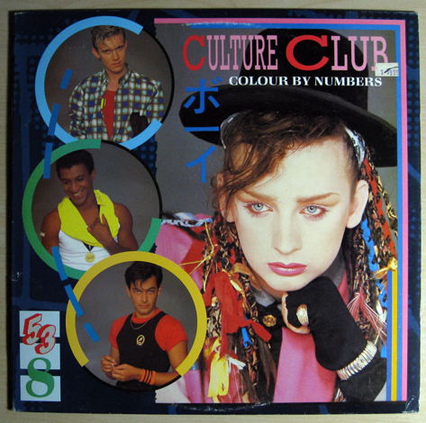 Culture Club - Colour By Numbers - Promo Stamped - STER...