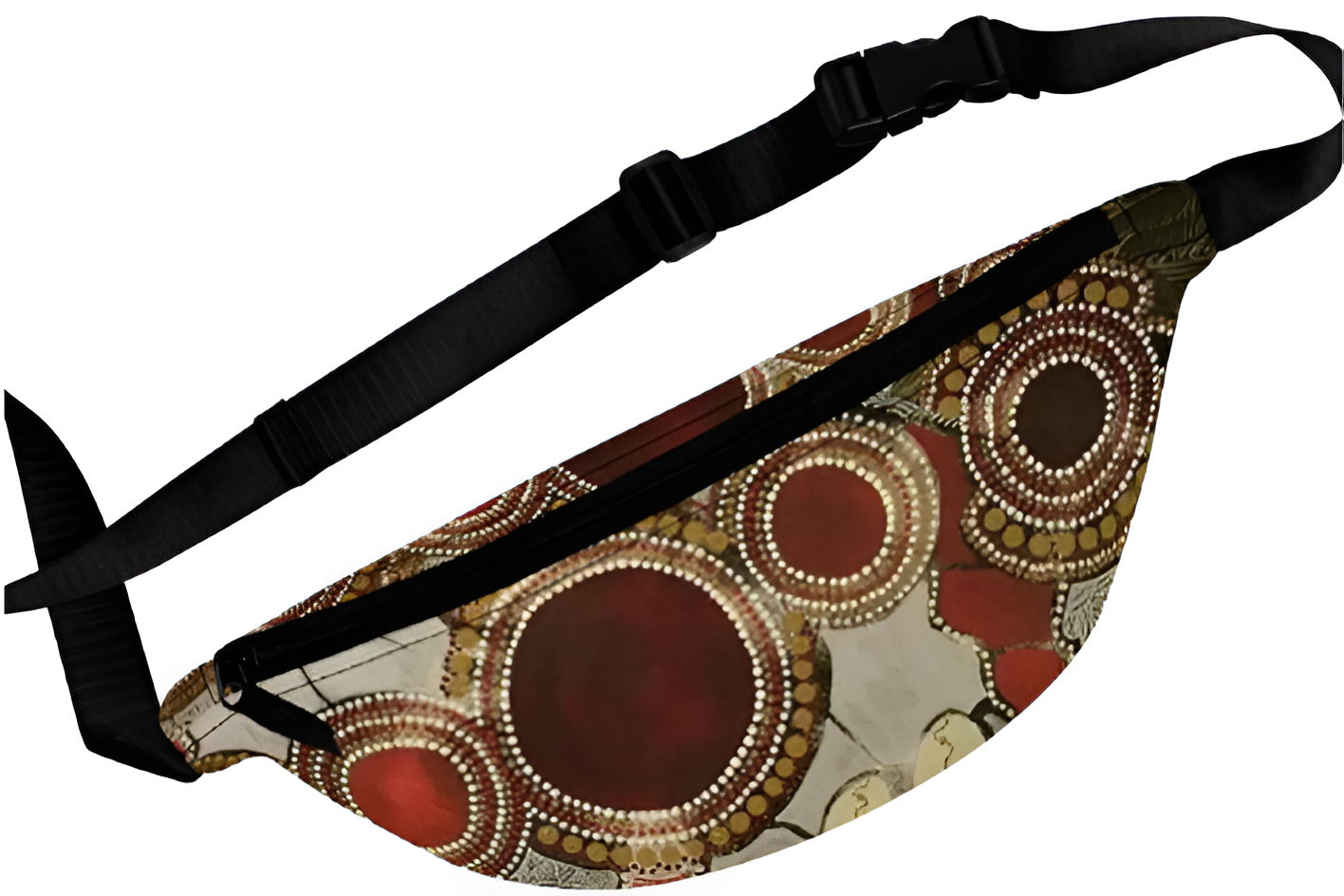 Bohemian Chic Fanny Pack, Art-Inspired Festival Waist Bag wear any where any time - Image 5