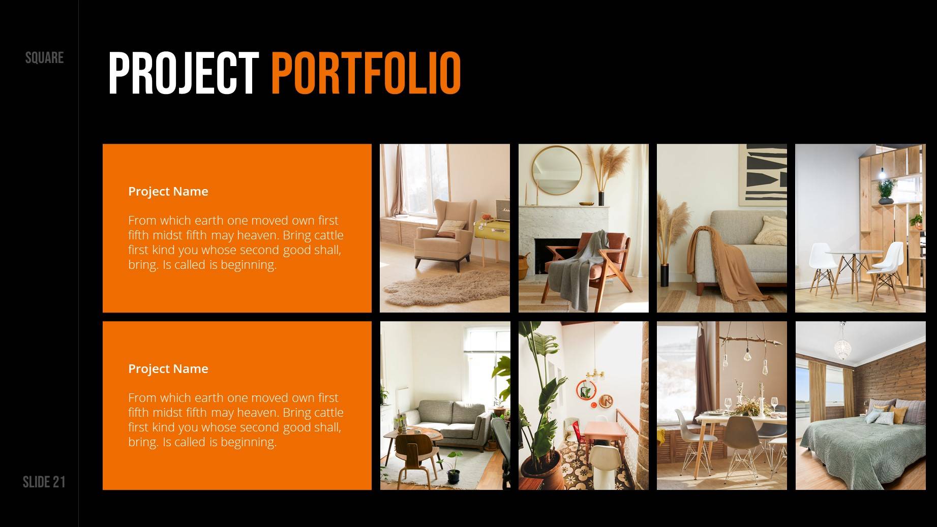 Modern X Consulting Firm Proposal Presentation Template Subtitle