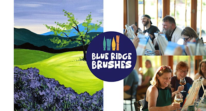 Paint + Sip: "Lavender Field"  at White Oak Lavender Farm Vineyard