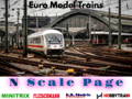 Euro Model Trains N Scale Page Fleischmann Minitrix LS Models Hobbytrain