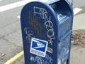 graffiti off post office box