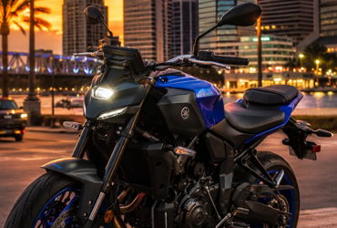 2025 YAMAHA MT-07 motorcycle for rent near Jacksonville, FL