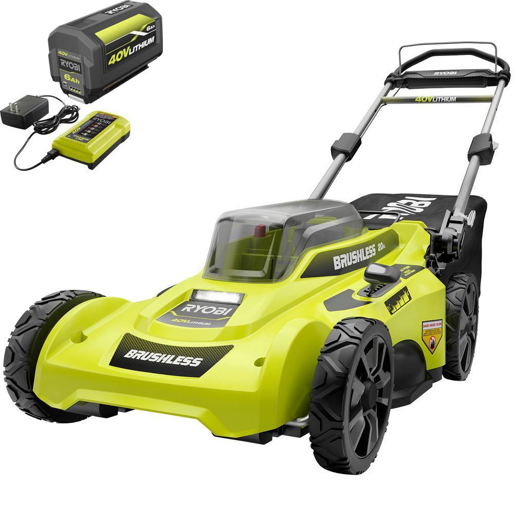 GreenWorks GLM801602 Cordless Lawn Mower vs Ryobi 21 in. 40V Self