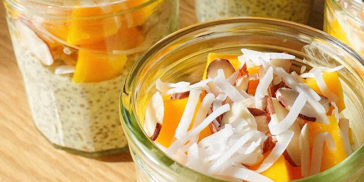 My Go-To Mango Chia Pudding - by Kylie Sakaida