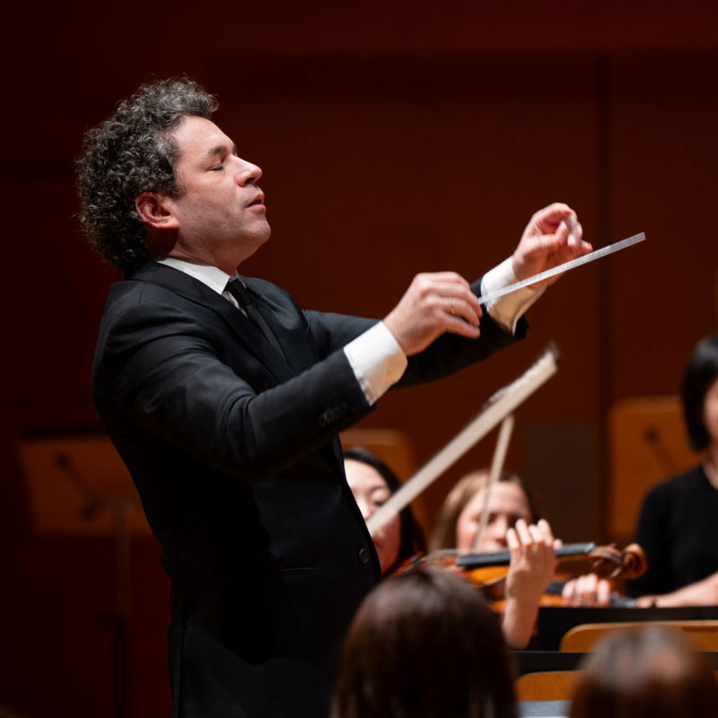 Poster for Simply Beethoven: “Eroica” and Piano Concerto No. 1 with Dudamel