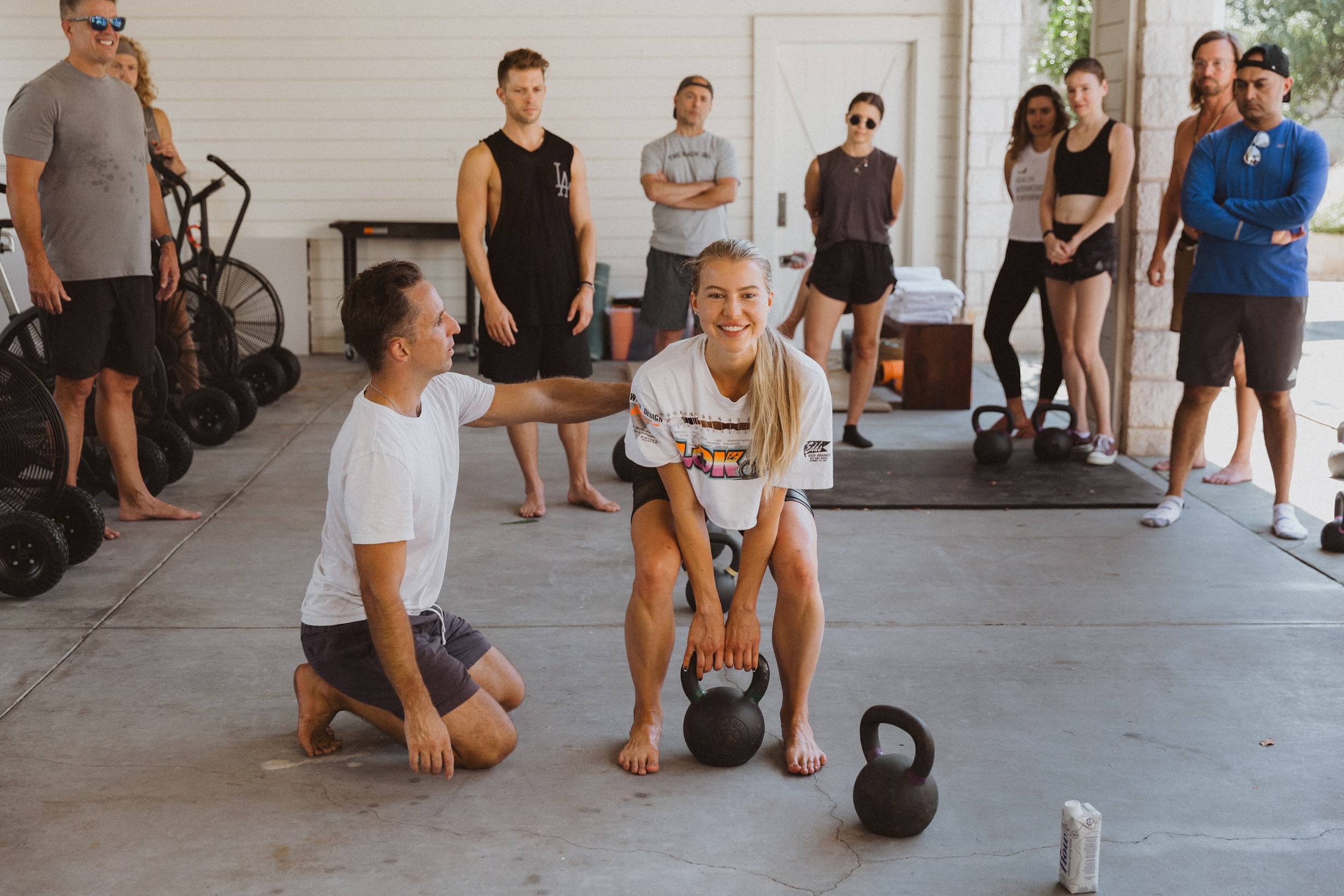 Excercising with Kettlebells