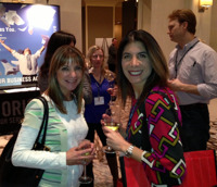 Kelli Cruz of Pepin and Abby Salameh of Fusion Advisors Network.
