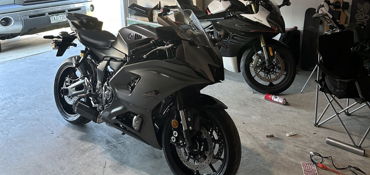 2024 YAMAHA YZF-R7 motorcycle for rent near Minot, ND