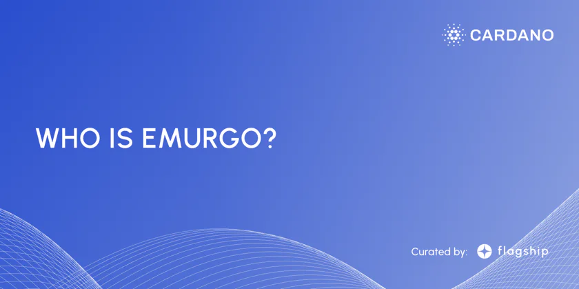 Who is Emurgo and what is their role in the Cardano ecosystem