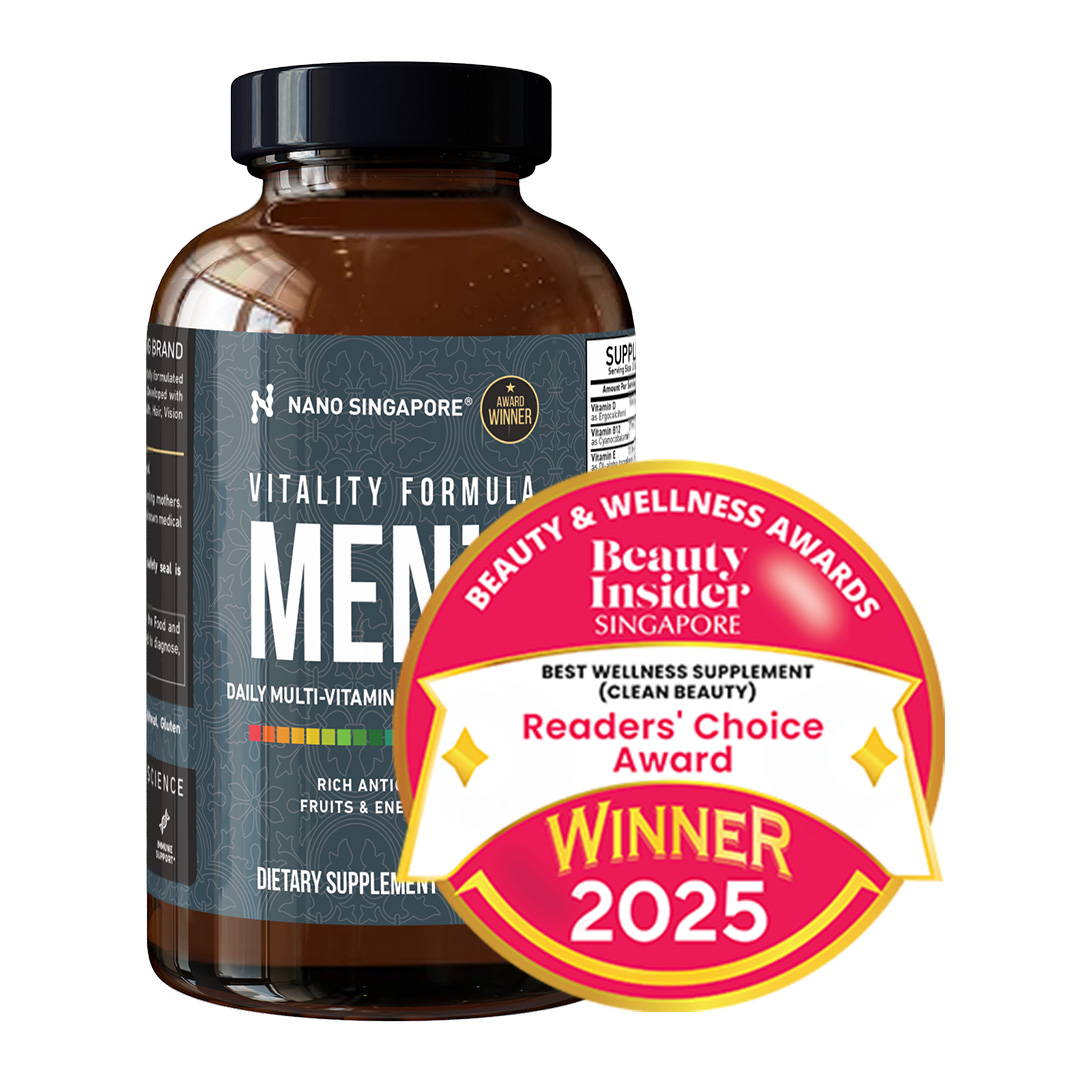 Nano Singapore: Vitality Formula Men's Multivitamin Editor's Choice Award 2025 by Beauty Insider