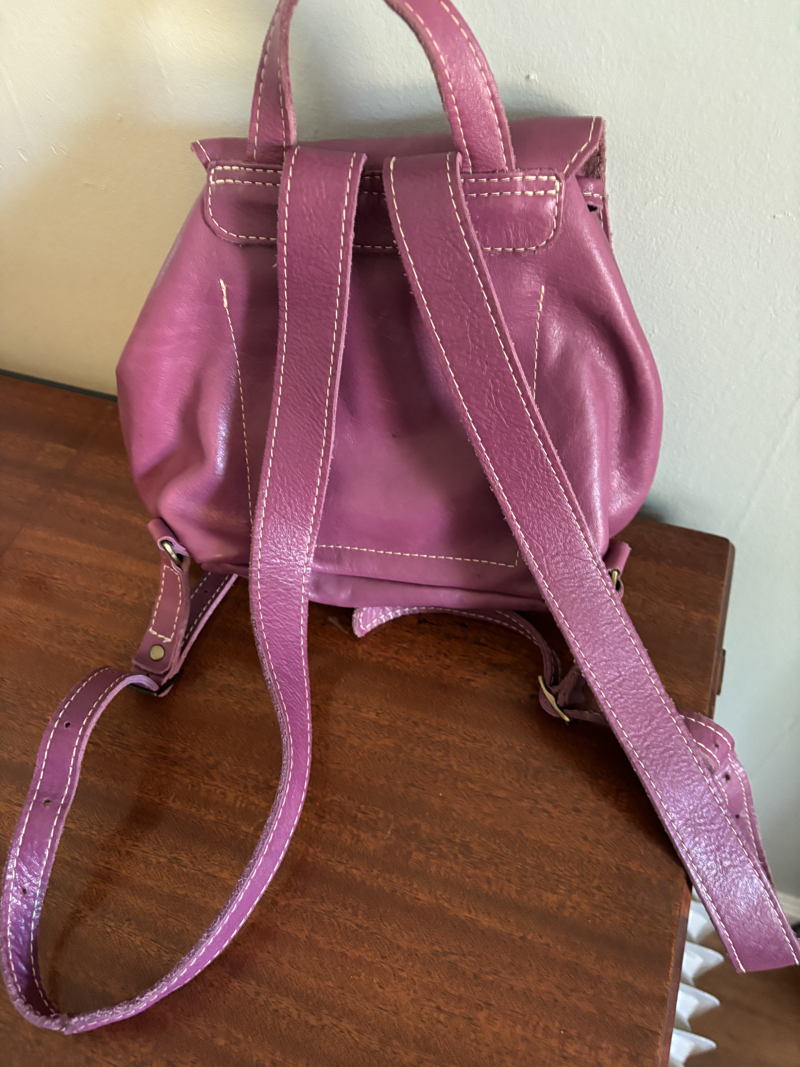 Bucket Backpack - $100.00 | Portland Leather Resale Marketplace