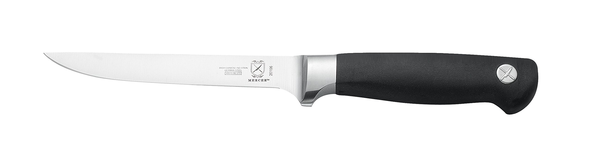Mercer Genesis Flexible Boning Knives vs Victorinox Swiss Army Cutlery Fibrox Pro Curved Boning
