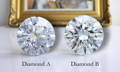 Eyeclean diamond comparison - Pobjoy Diamonds
