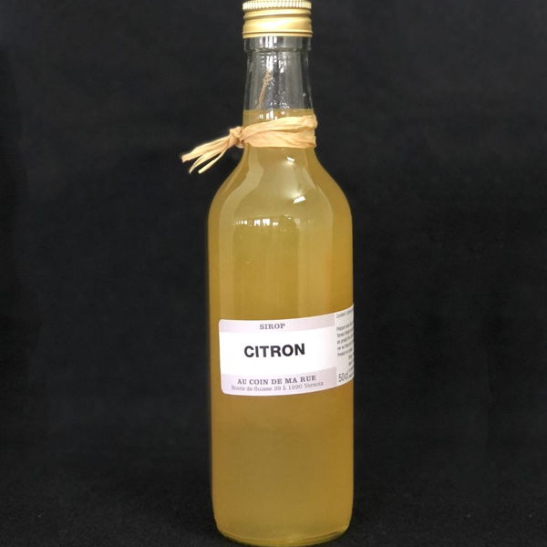 sirop-de-citron